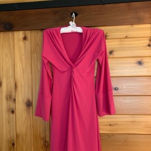 Victoria’s Secret fuchsia twist front dress